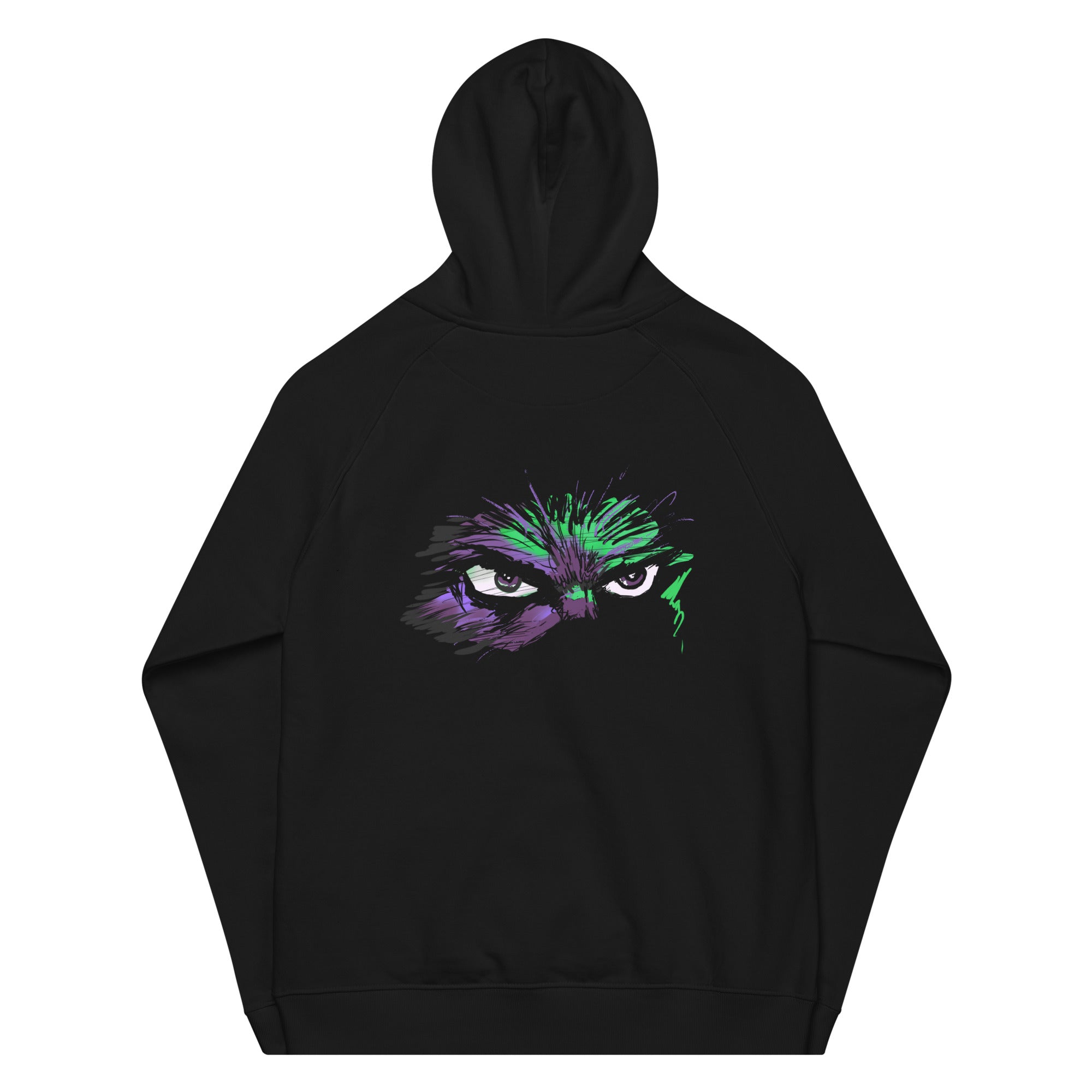 chilln. Eyes Hoodie Unisex eco raglan hoodie
